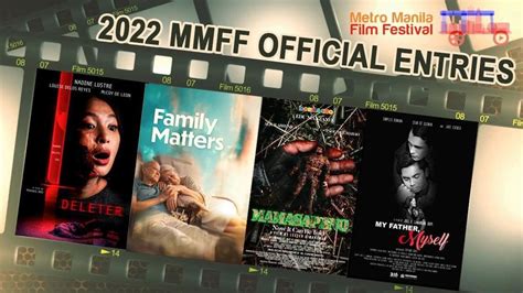mmff 2022|Oct. 20, 2022 MMFF 2022 Official Entries Announced.